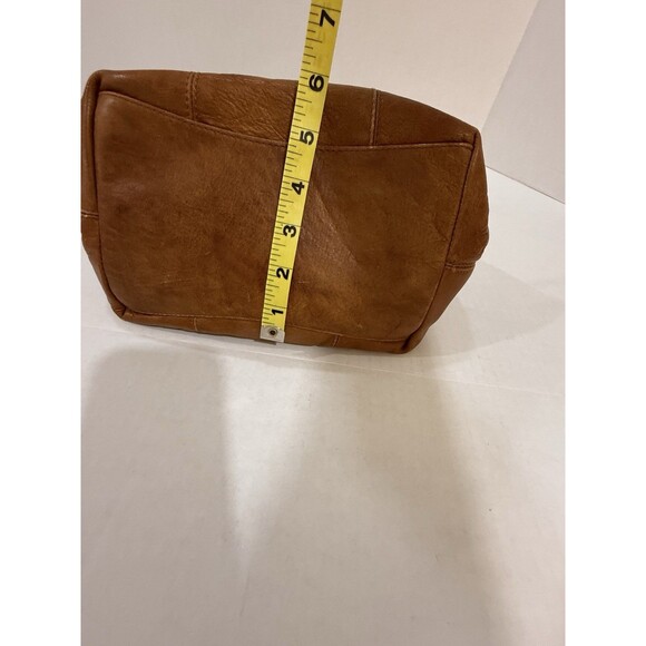 Vera Pelle Avorio Women’s Shoulder Bag Purse Brown Leather from Italy MRSP $150 - Picture 9 of 16